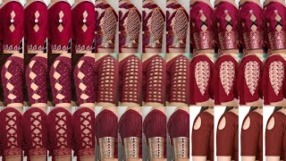 🌈maroon colour blouse designs/blouse designs new model/blouse design/sleeves design/blouse ki design