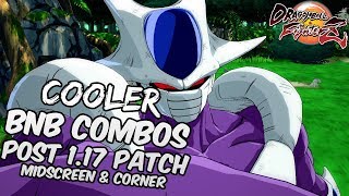 [OUDATED] DBFZ 1.17 Cooler BnB Combos | DRAGON BALL FighterZ