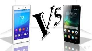 Sony Xperia M4 Aqua Vs Huawei Honor 4X