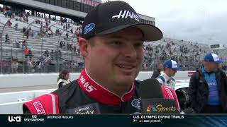 COLE CUSTER SHELDON CREED POSTRACE INTERVIEW - 2024 SCIAPS 200 NASCAR XFINITY SERIES NEW HAMPSHIRE