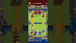 Pixel perfect executioner 😎 #clashroyale #shorts