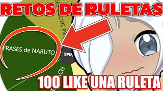 【100Like/Donación Una ruleta】INTENTAR DECIR LAS FRASES DE ANIME!