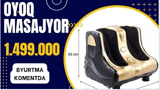 Livemor Oyoq massajori 😎 1milion499ming soʻm 👍byurtma 👇komentda 👇👇👇