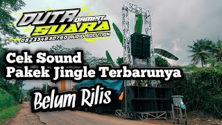 Duta Suara Cek Sound Hajatan Full Spek RDW