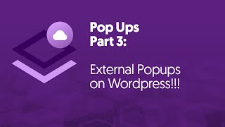 External Popups (to WordPress, Squarespace, Wix, etc.) | Popups Part 3—Brizy Cloud Vid Docs 2021