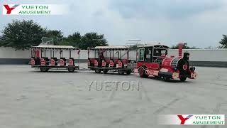 Yueton Amusement Park 42seats Sightseeing Trackless Train