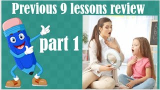 previous Lessons Review|| speech therapy at home|| cochlear implant children lesson plan