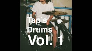 [ROYALTY FREE DRUM LOOPS] "Tap's Drums Vol. 1" | Boom Bap and Lofi Drum Loops + Stems