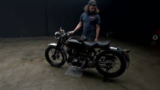 The Stunning Unrestored Vincent Black Shadow Cold Start!