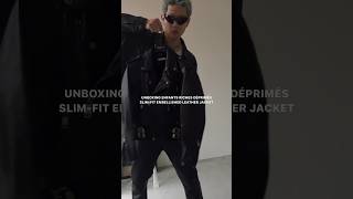 Unboxing Enfants Riches Déprimés Slim-fit Embellished Leather Jacket #streetwear #fashion #erd #ootd