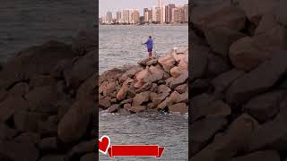 PESCADOR NO FINAL DO ESPIGÃO #pescador #pescaria #short