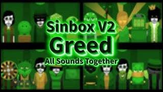 Incredibox Cocrea | Sinbox V2 - Greed | All Sounds Together