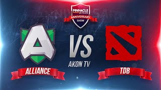 🔴DOTA 2 [RU] The Alliance vs The dudley boyz [bo3] Pinnacle 25 Year, Group Stage, Group D