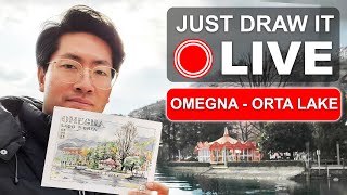 Just Draw It Live - Omegna - Orta Lake