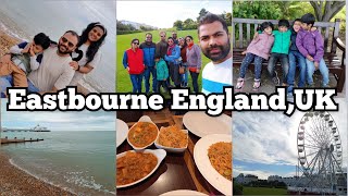 🤩Eastbourne tour🤗Day Outing Fun&Masti🥰Eastbourne Beach Pier Eye💃🏻Minni ki duniya