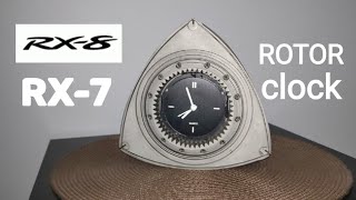 Mazda rotary engine rotor Clock