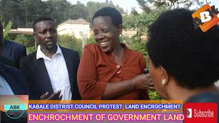 Kabale District Council Halts any physical Development on the Encroached District Plot.