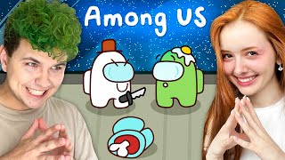 AMONG US -  РЕЖИМ *ШКОЛА* без модов ✅ АМОНТ АС, но МЫ ПРОТИВ ПОДПИСЧИКОВ