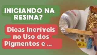 🤩Iniciando na Resina? Dicas Incríveis no Uso de Pigmentos e ... #resinaepóxi #resinaepoxiartesanato