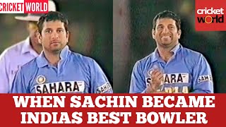 When Sachin became India's Best Bowler India won by 117 Runs