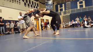 Rocky France jiujitsu match