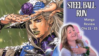 GYRO BACKSTORY HINT?! Jojo's Bizarre Adventure: Steel Ball Run Manga Review Ch 11 - 15