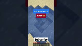 minecraft base noob vs pro vs hacker #shorts #gaming #minecraft #minecraftshorts