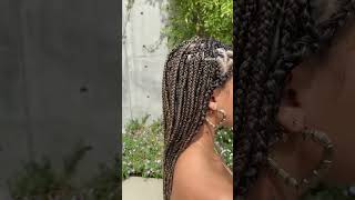 Fulani heart knotless braids in Merced/ Fresno/ Stockton/ Sacramento California