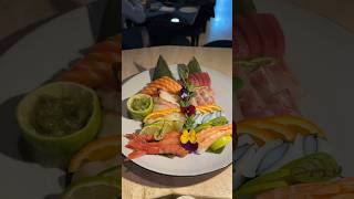 Simple Sashimi Platter #sushi #shorts #youtubeshorts