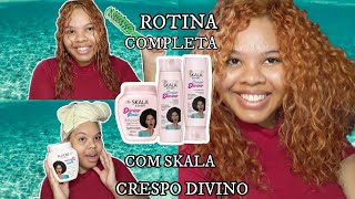 ROTINA CAPILAR COMPLETA DE RECONSTRUÇÃO COM SKALA: CRESPO DIVINO