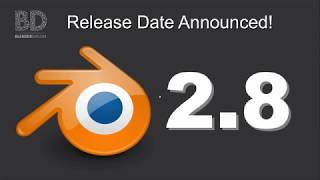 Blender 2.8 Release Date Announced!