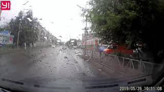 ДТП УАЗ и Шевроле 26.05.19 Рязань