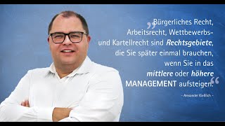 #CamOn: Alexander Kießlich | Dozent für Recht