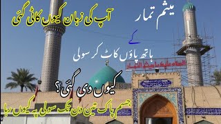 mazare meesam e tammar iraq unki zindagi k halat  unke mazar ki ziyarat #islamicvideo#youtube