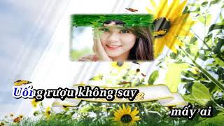 Karaoke   Không Say Không Về   Tone Nam   Chacha 2019