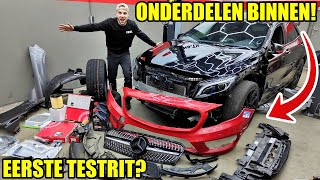 OPKNAPPEN VAN ONZE "GECRASHTE" MERCEDES GLA45 AMG! EP. 3