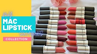 20 MAC lipstick swatches (PART2)