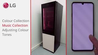 LG MoodUP Refrigerator   How to use MoodUP lighting functions