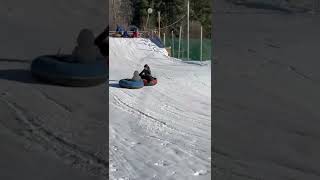 Snow tubing in North Carolina 🗻🏔🌨