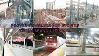 PROYEK PEMBANGUNAN STASIUN TANAH ABANG ULTIMATE! Naik KRL Jakarta Ke Cikarang Bekasi (20-10-2024)