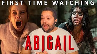 ABIGAIL (2024) REACTION | First Time Watching | Melissa Barrera and Katherine Newton are great!