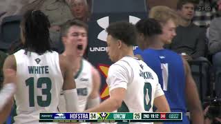 UNCW MBB Highlights vs Hofstra | 2-29-24