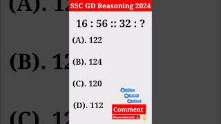 SSC GD Previous Year Question 2023 #sscgd2024 #sscgdreasoningquestion #sscgdreasoning