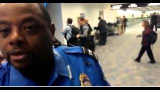 TSA Agent Actually Cares About Personal Liberties   When They Are HIS Liberties   YouTube