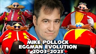 Evolution of Mike Pollock as Dr. Eggman - 20th Eggmanniversary