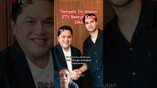 Ternyata Ini Alasan STY Rekrut Kevin Diks #shorts #timnasindonesia