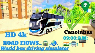 #World bus driving #simulator. #2023..🇮🇳.#.😄..🌏.#.Road FIOWS. ..🚍..#