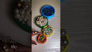 🌈💚Amazing pearl ASMR beads satisifying reverse Video,Asmr Satisfying Beads,Reverse beads #asmrbead