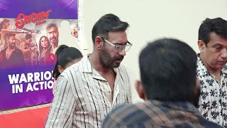 Ajay Devgan's Exit Face After Singham's Post Diwali Show