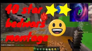 40 star bedwars montage